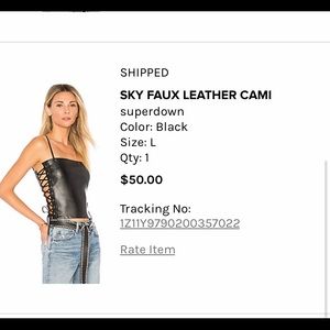Brand new top from revolve, great quality!